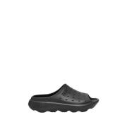 Zwarte Slide Sandalen Comfortabel Lichtgewicht UGG , Black , Heren