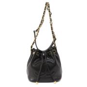 Pre-owned Fabric chanel-bags Chanel Vintage , Black , Dames