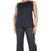 Pre-owned Fabric tops Prada Vintage , Black , Dames