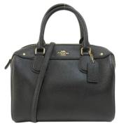 Pre-owned Fabric handbags Coach Pre-owned , Black , Dames