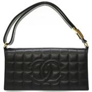 Pre-owned Fabric chanel-bags Chanel Vintage , Black , Dames