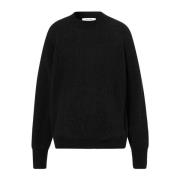 Zachte Alpaca Blend Raglan Jumper IVY OAK , Black , Dames