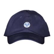 North Sails Blue Cotton Hats Cap North Sails , Blue , Unisex