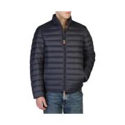 Winterjas met Rits Monochroom Save The Duck , Gray , Heren