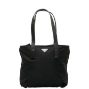 Pre-owned Fabric totes Prada Vintage , Black , Dames