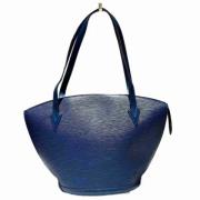 Pre-owned Fabric louis-vuitton-bags Louis Vuitton Vintage , Blue , Dam...