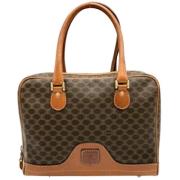 Pre-owned Canvas handbags Celine Vintage , Brown , Dames