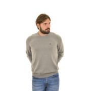 Grijze Sweater met Logodetail Calvin Klein , Gray , Heren