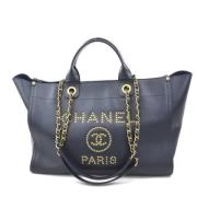 Pre-owned Fabric chanel-bags Chanel Vintage , Black , Dames