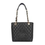 Pre-owned Fabric chanel-bags Chanel Vintage , Black , Dames