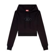 Zwarte Sweater Collectie Diesel , Black , Dames