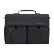 Stijlvolle Computer en iPad Pro Tas Piquadro , Black , Heren