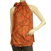 Pre-owned Cotton tops Michael Kors Pre-owned , Orange , Dames