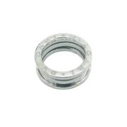 Pre-owned White Gold rings Bvlgari Vintage , Gray , Dames