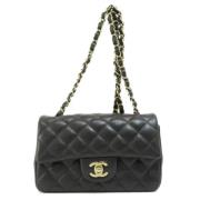 Pre-owned Fabric chanel-bags Chanel Vintage , Black , Dames