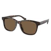 Ovale zonnebril met Havana montuur Ralph Lauren , Brown , Unisex