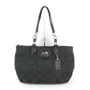 Pre-owned Fabric totes Coach Pre-owned , Black , Dames