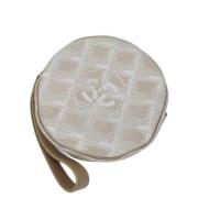 Pre-owned Fabric chanel-bags Chanel Vintage , White , Dames