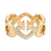 Pre-owned Yellow Gold rings Cartier Vintage , Yellow , Dames