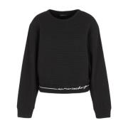 Dames Sweatshirt Armani Exchange , Black , Dames