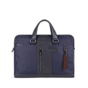 Laptop Bags Cases Piquadro , Blue , Heren