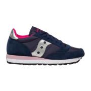 Blauwe Jazz Original Sneakers Saucony , Blue , Dames