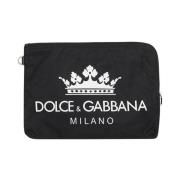 Clutches Dolce & Gabbana , Black , Heren