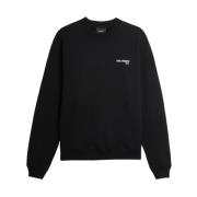Essentiële Sweatshirt met Mini Logo Axel Arigato , Black , Heren