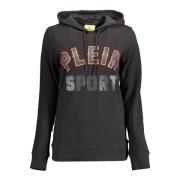 Zwart sweatshirt met gewaagde accenten Plein Sport , Black , Dames