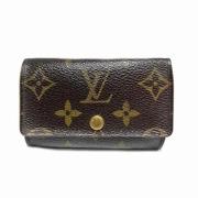 Pre-owned Canvas key-holders Louis Vuitton Vintage , Brown , Dames