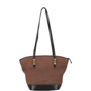 Pre-owned Fabric handbags Loewe Pre-owned , Brown , Dames