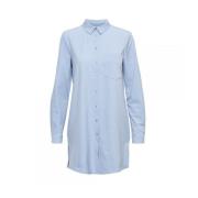 Lange Reisblouse &Co Woman , Blue , Dames