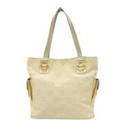 Pre-owned Fabric shoulder-bags Salvatore Ferragamo Pre-owned , Beige ,...