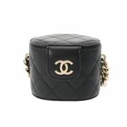 Pre-owned Fabric chanel-bags Chanel Vintage , Black , Dames