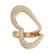 Pre-owned Rose Gold rings Piaget Pre-owned , Pink , Dames