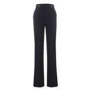 Wide Trousers Pinko , Black , Dames