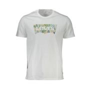 Bedrukt Logo T-shirt Levi's , White , Heren