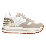 Witte Maran Sneakers Urban Stijl Voile Blanche , Multicolor , Dames