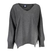 Elegant V-Neck Pullover North Sails , Gray , Dames