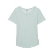 Lison T-shirt in turquoise linnen Ines De La Fressange Paris , Green ,...