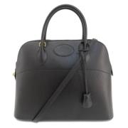 Pre-owned Fabric handbags Hermès Vintage , Black , Dames