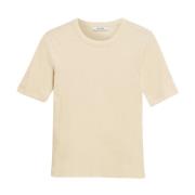 Comfortabel katoenen T-shirt in geel IVY OAK , Yellow , Dames