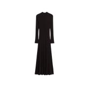 Flowing Knit Dress IVY OAK , Black , Dames