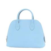 Pre-owned Fabric handbags Hermès Vintage , Blue , Dames