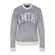 Trui met logo Amiri , Gray , Heren