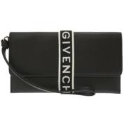 Pre-owned Fabric clutches Givenchy Pre-owned , Black , Dames