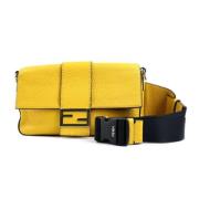 Pre-owned Fabric fendi-bags Fendi Vintage , Yellow , Dames