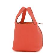 Pre-owned Fabric handbags Hermès Vintage , Red , Dames