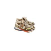 Pre-owned Fabric sneakers Gucci Vintage , Multicolor , Dames