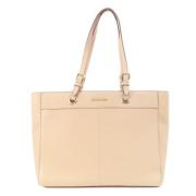 Pre-owned Fabric totes Michael Kors Pre-owned , Beige , Dames